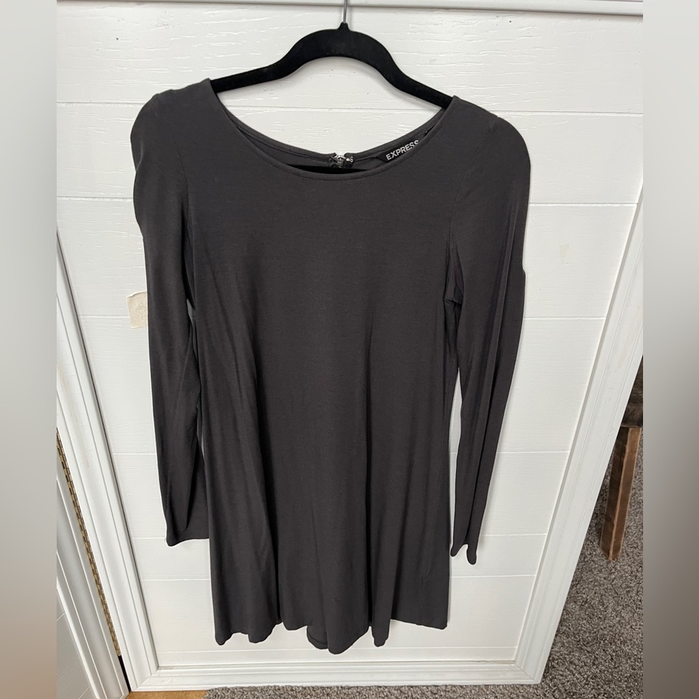Express Gray casual dress. Size S